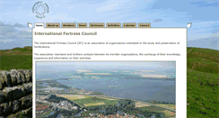 Desktop Screenshot of internationalfortresscouncil.org